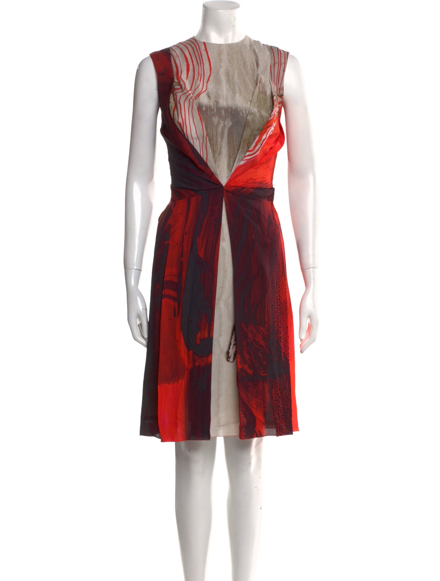 Todd Lynn Silk Knee-Length Dress