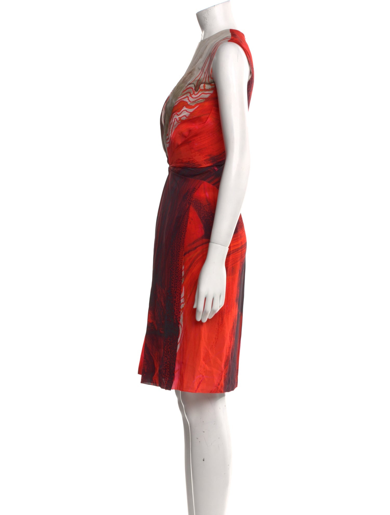 Todd Lynn Silk Knee-Length Dress