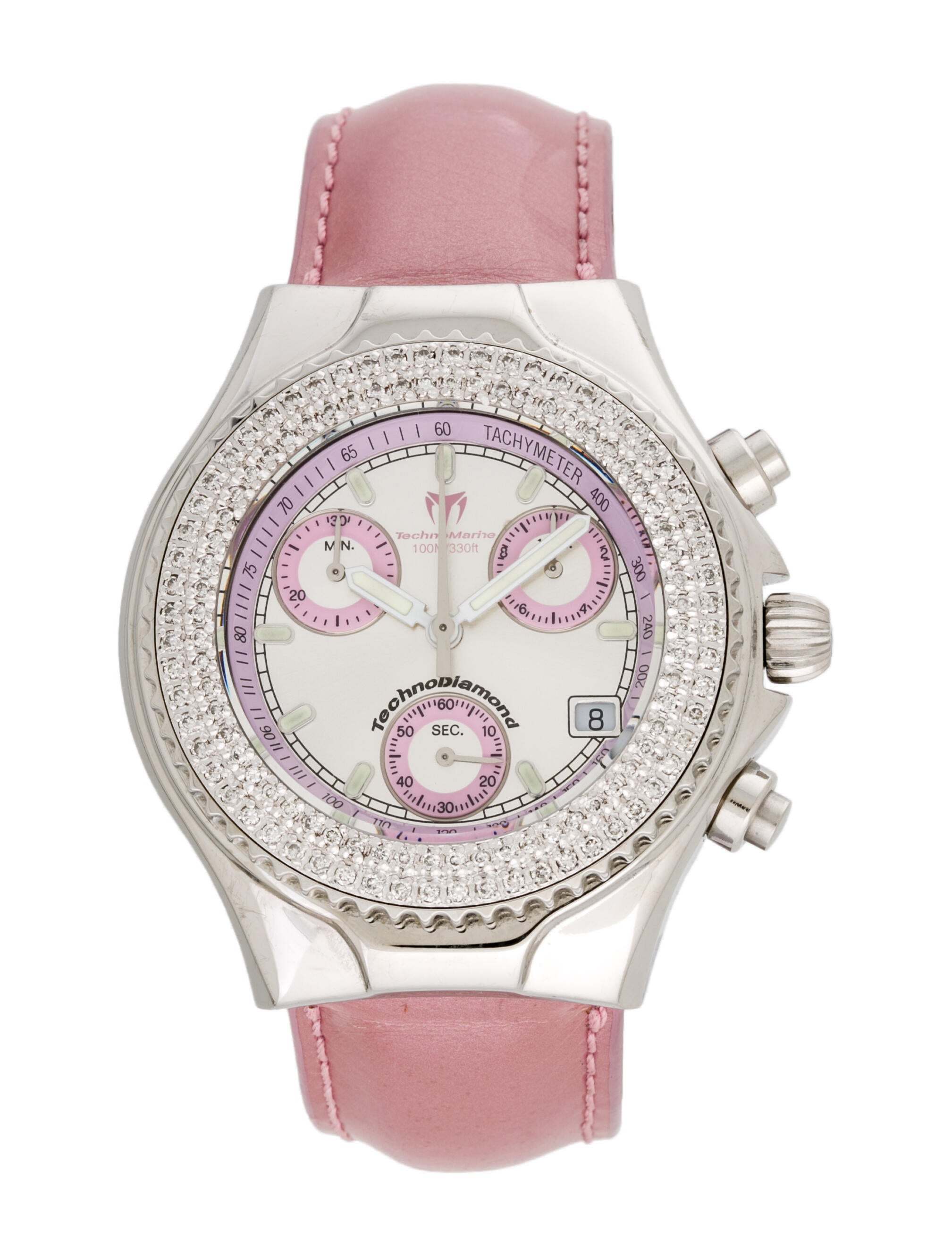 TechnoMarine TechnoDiamond Chronograph Watch