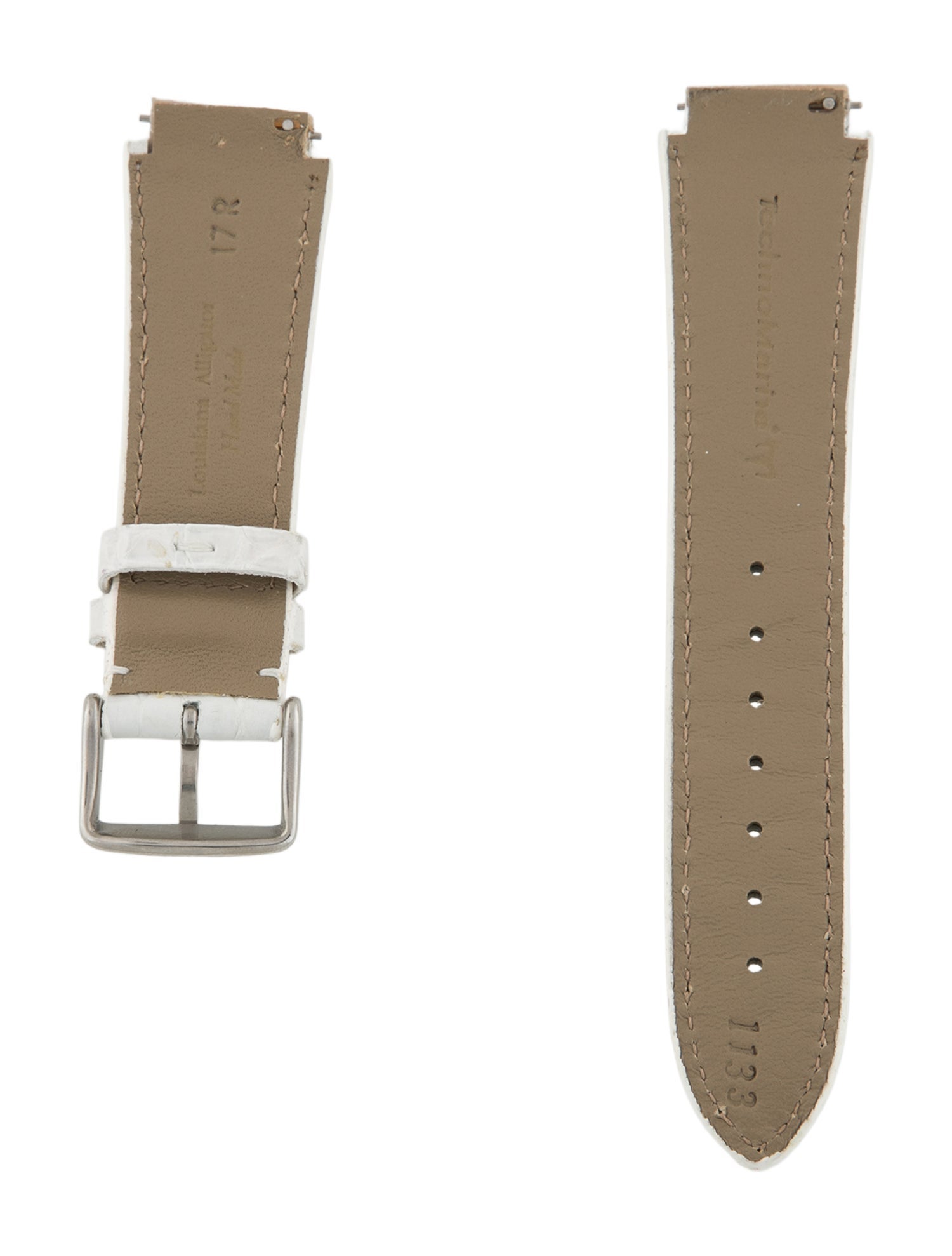 TechnoMarine 20mm Alligator Watch Strap