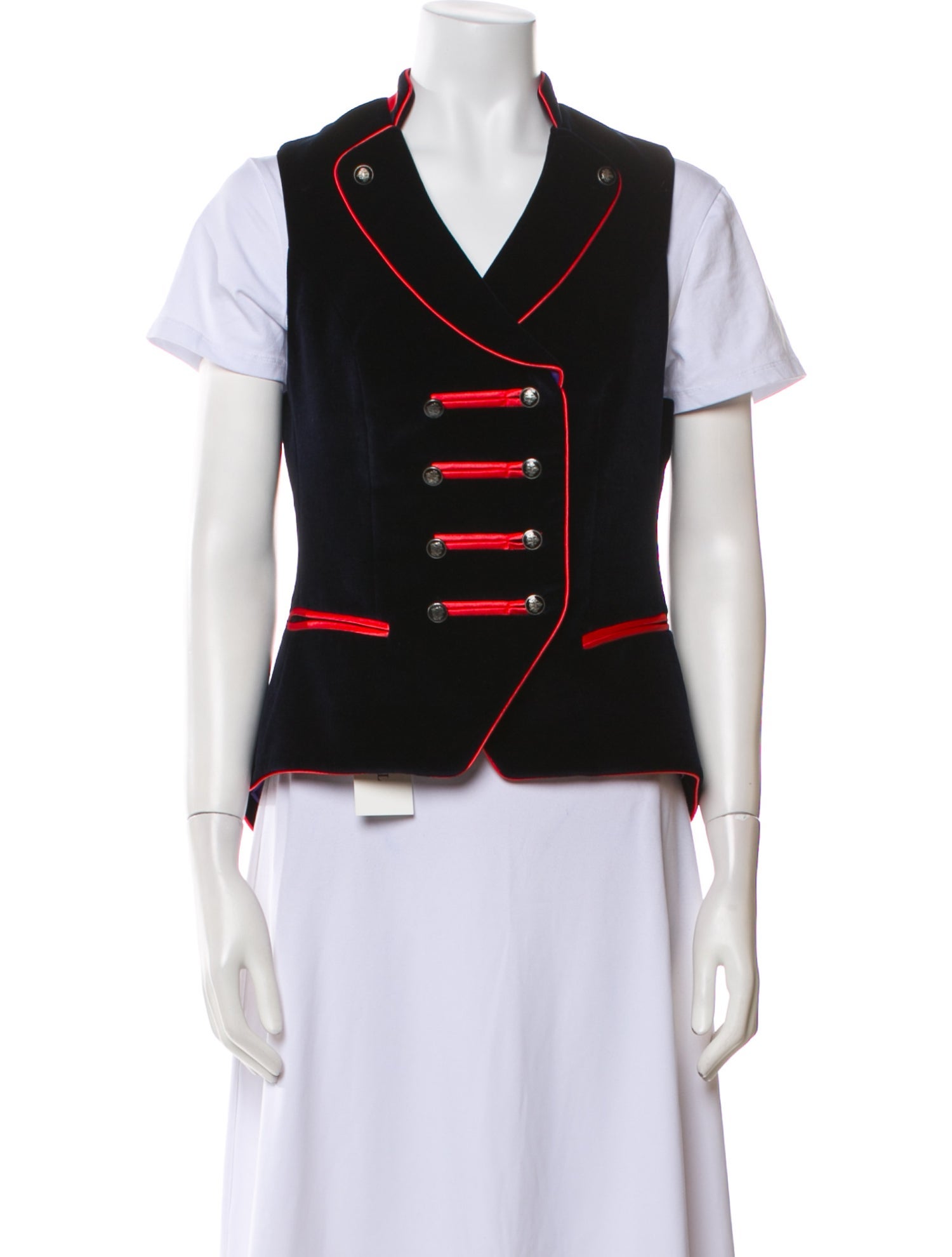 The Extreme Collection Wool Striped Vest