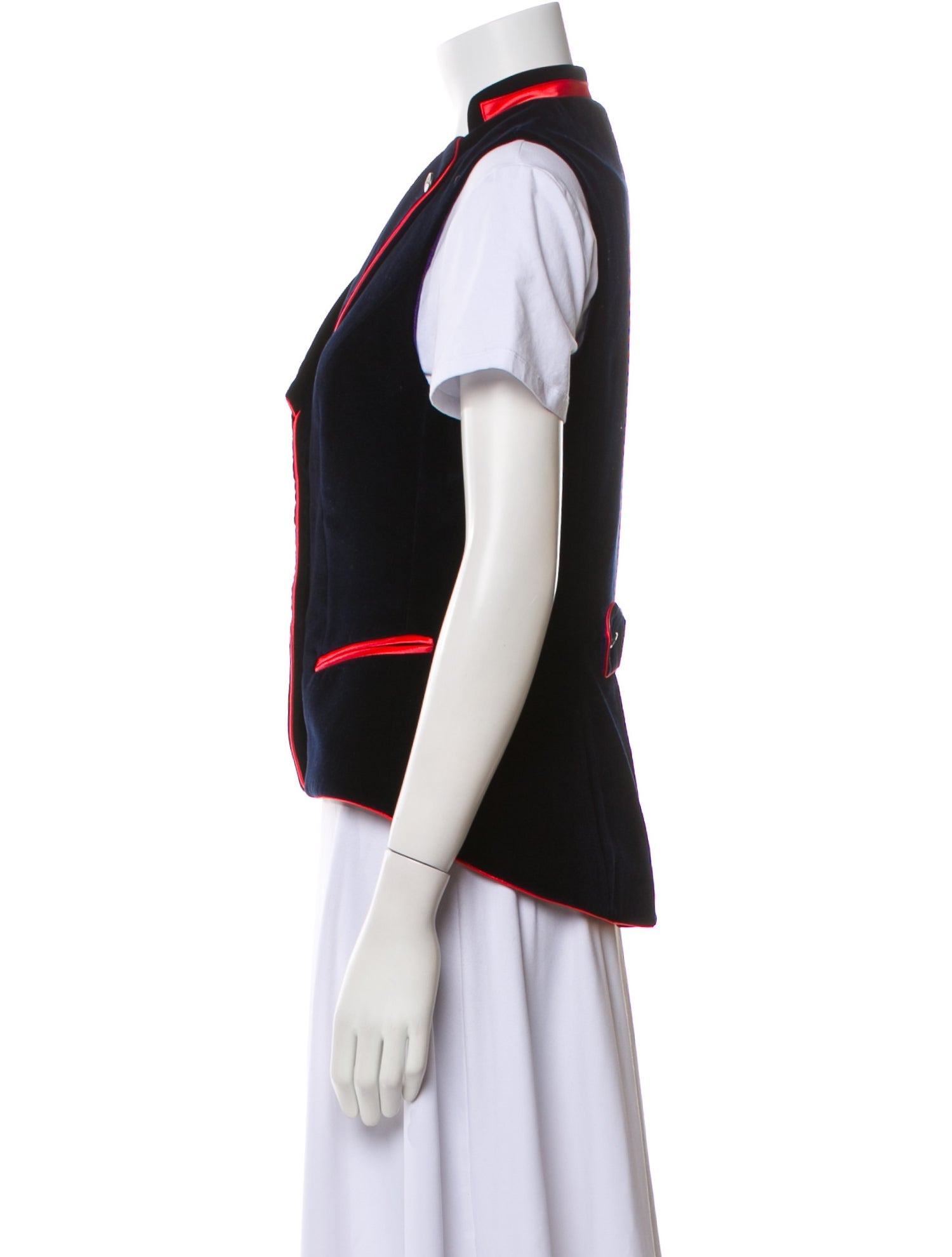 The Extreme Collection Wool Striped Vest