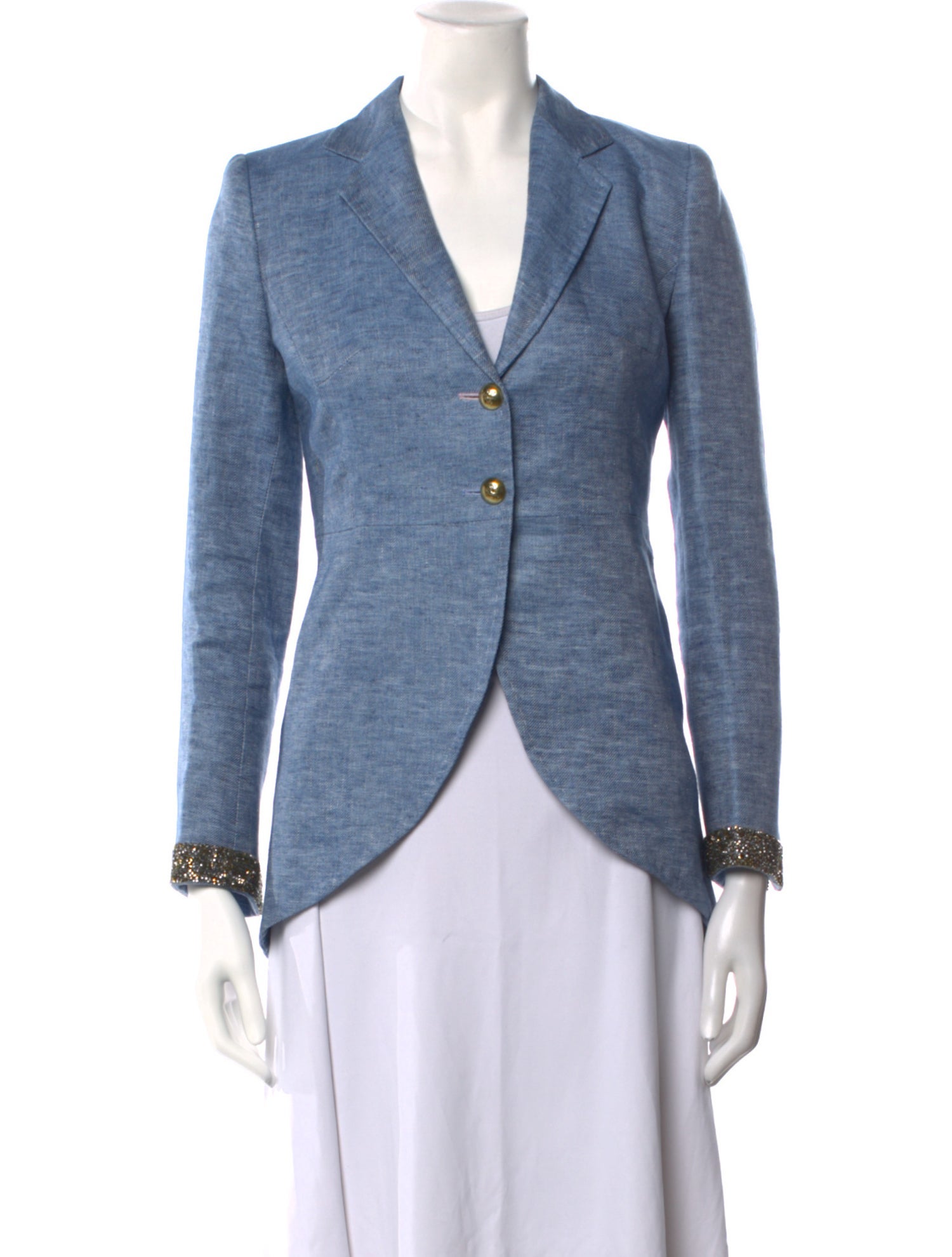 The Extreme Collection Linen Blazer