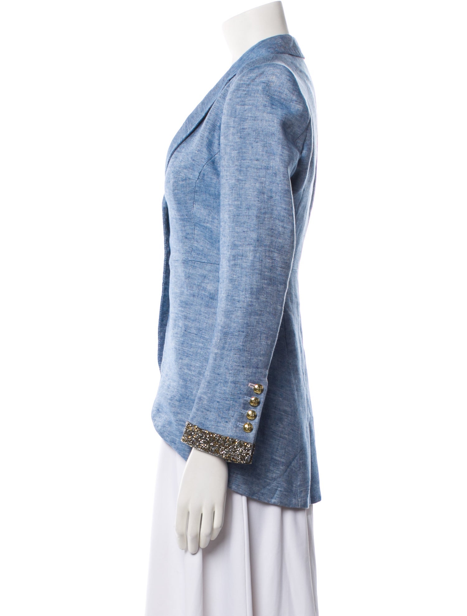 The Extreme Collection Linen Blazer