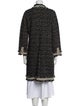 The Extreme Collection Wool Tweed Pattern Coat