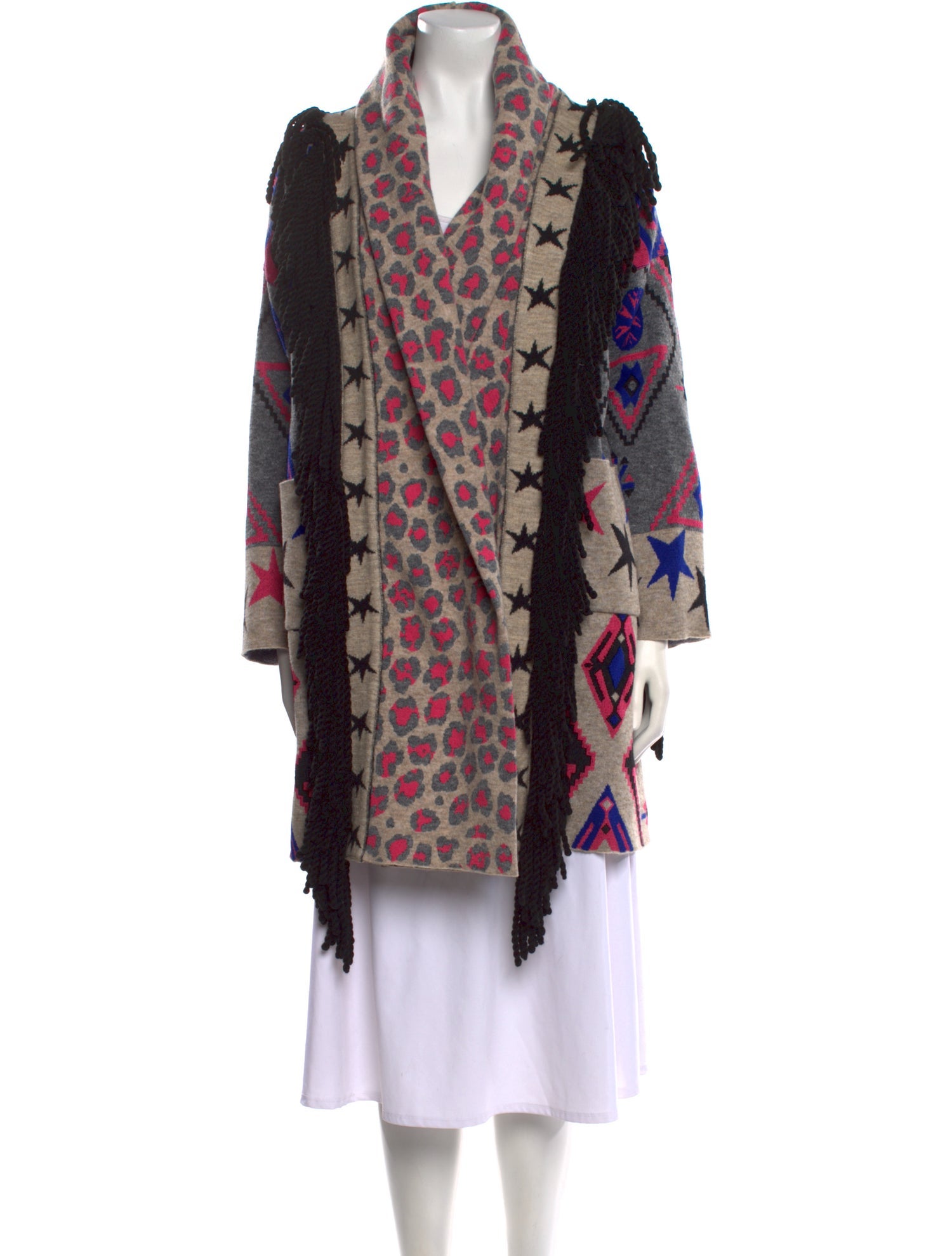 The Extreme Collection Wool Printed Sweater