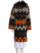 The Extreme Collection Printed Faux Fur Jacket