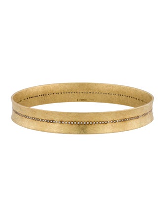 Todd Reed 18K Diamond Bangle Bracelet