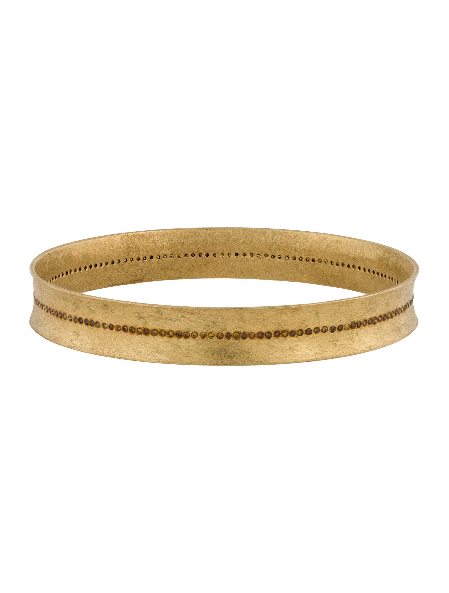 Todd Reed 18K Diamond Bangle Bracelet