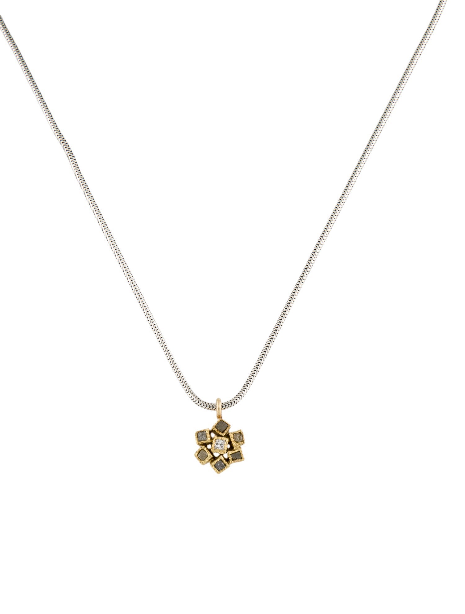Todd Reed Diamond Pendant Necklace