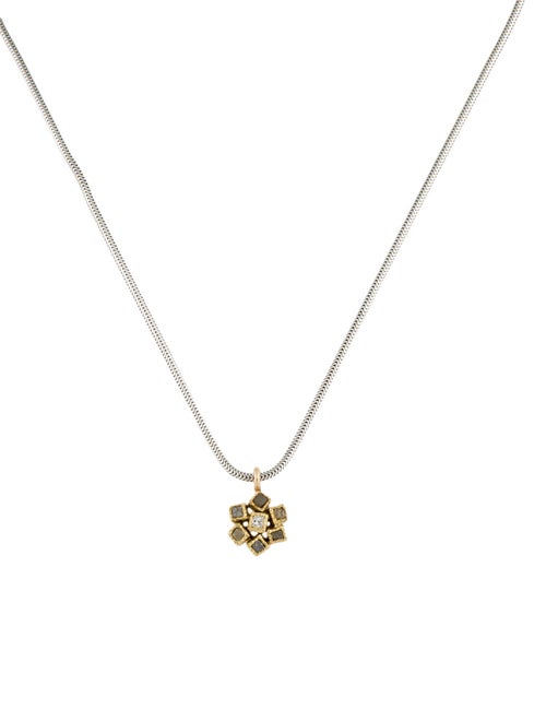 Todd Reed Diamond Pendant Necklace