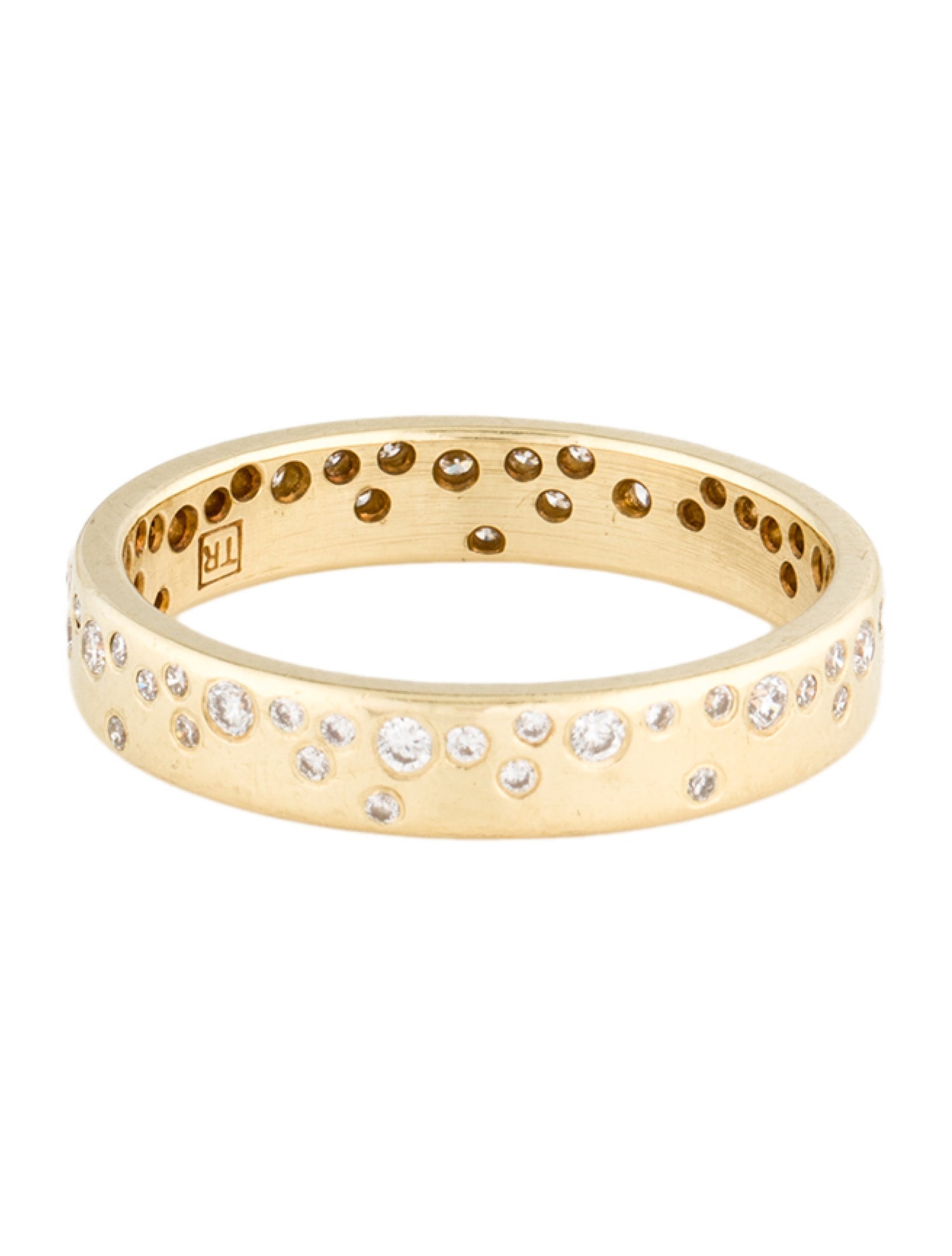 Todd Reed 18K Diamond Sparkle Band