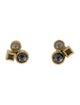 Todd Reed 18K Diamond Stud Earrings
