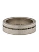 Todd Reed Palladium Diamond Offset Row Ring