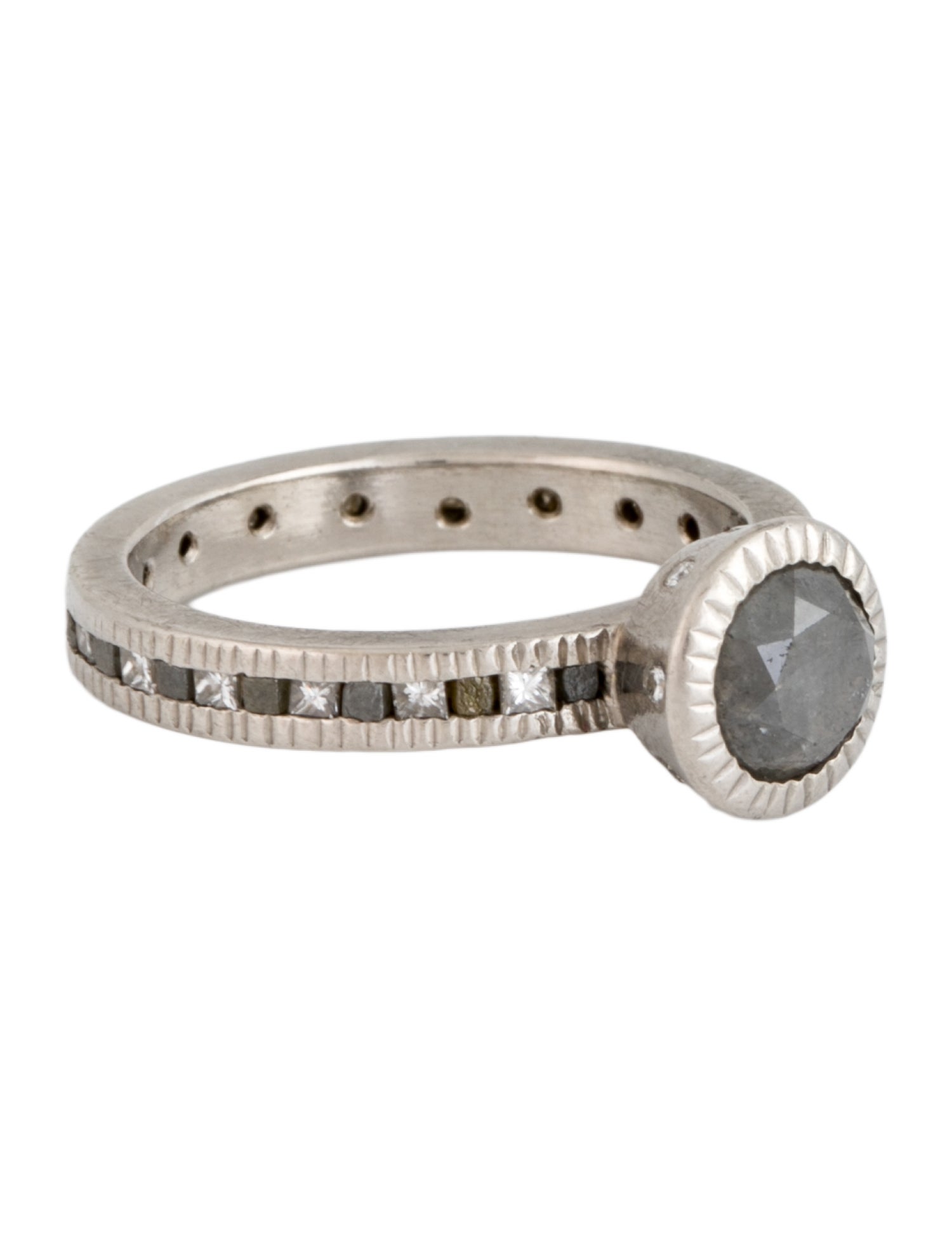 Todd Reed Palladium Diamond Engagement Ring