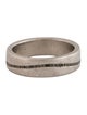 Todd Reed Palladium & Raw Diamond Cube Wavy Band