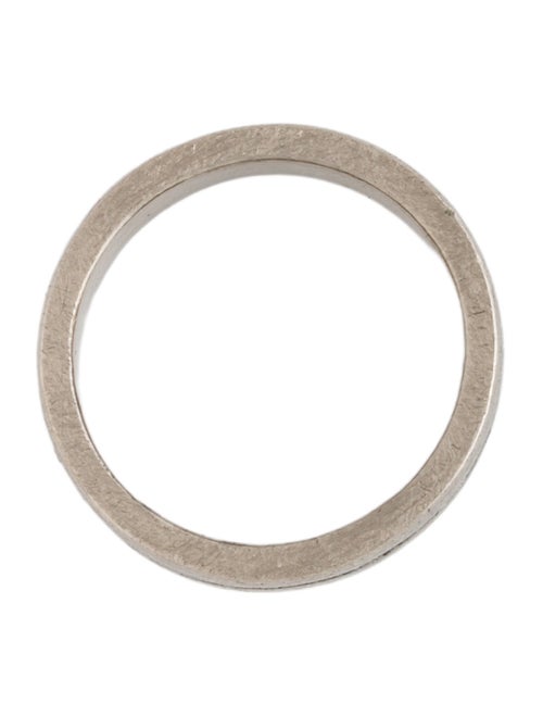 Todd Reed Palladium & Raw Diamond Cube Wavy Band