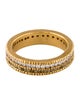 Todd Reed 18K Double Diamond Eternity Band