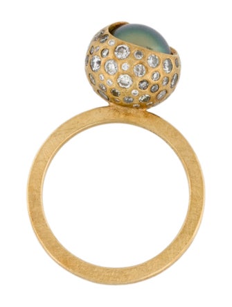 Todd Reed 18K Tahitian Cultured Pearl & Diamond