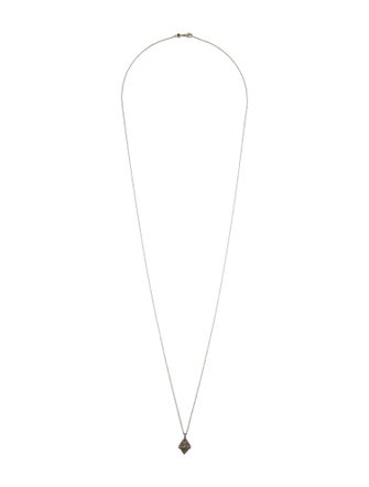 Todd Reed Palladium Diamond Pendant Necklace