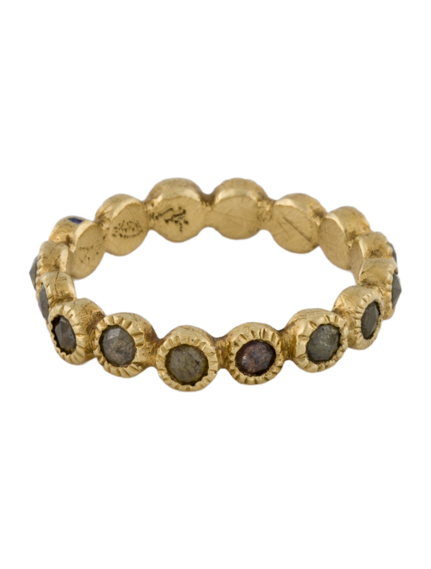 Todd Reed 18K Diamond Forge Band