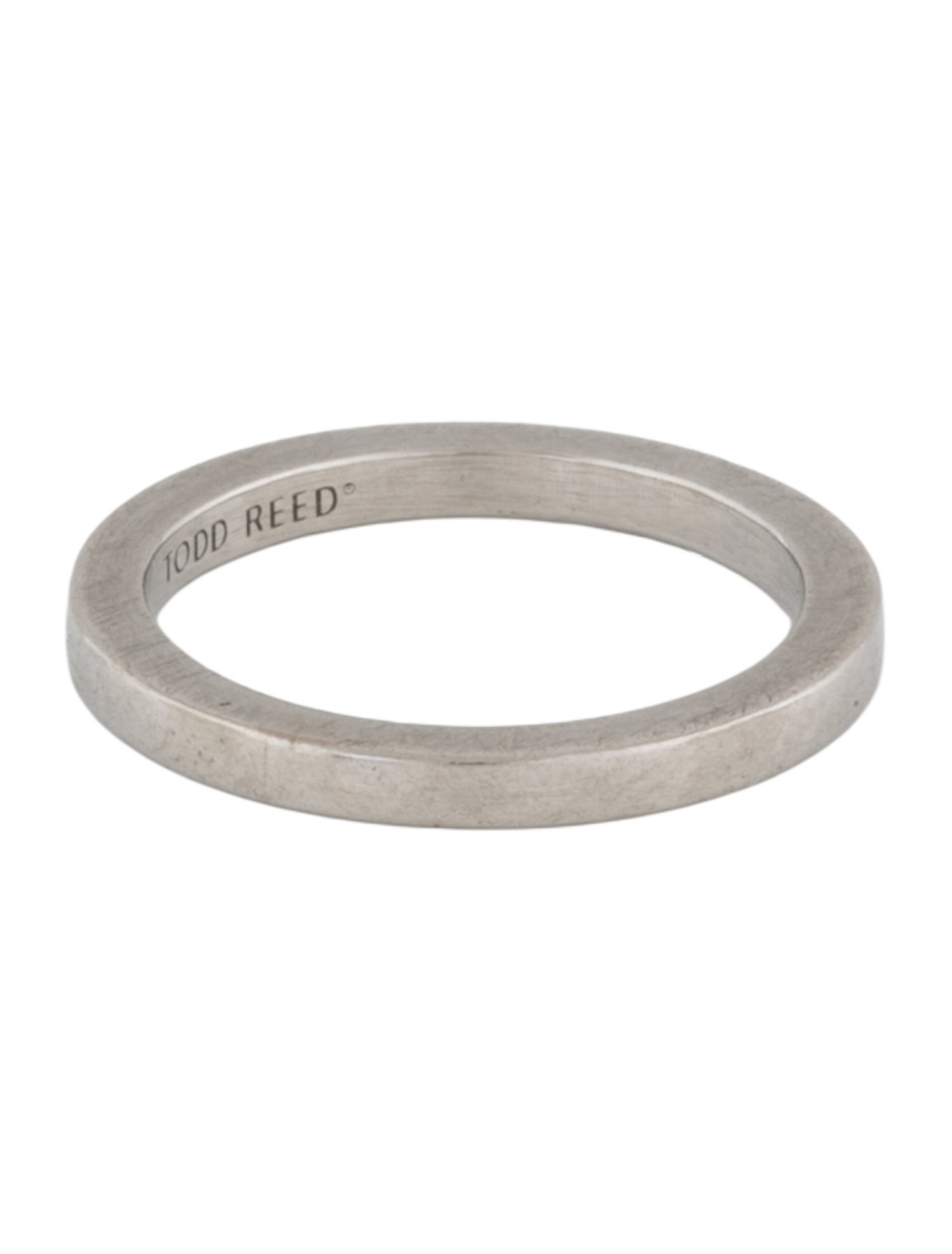 Todd Reed Palladium Brushed Band