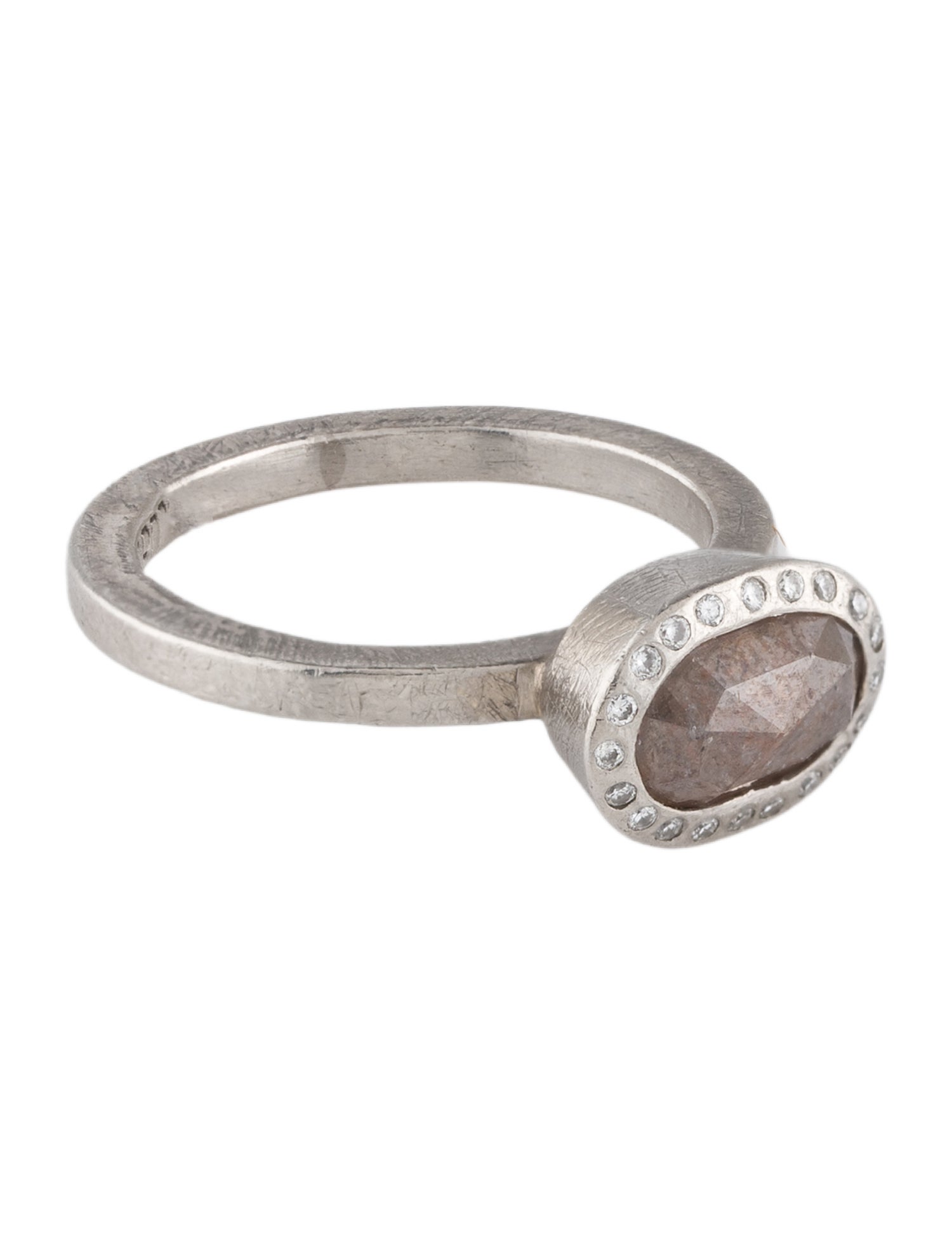 Todd Reed Palladium Diamond Engagement Ring