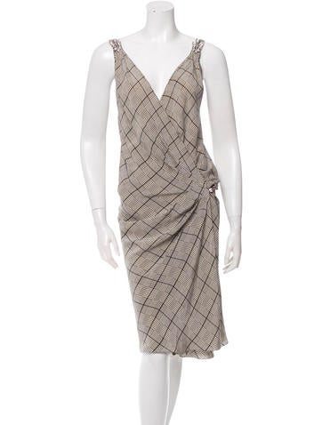 Temperley London Printed Wrap Dress w/ Tags