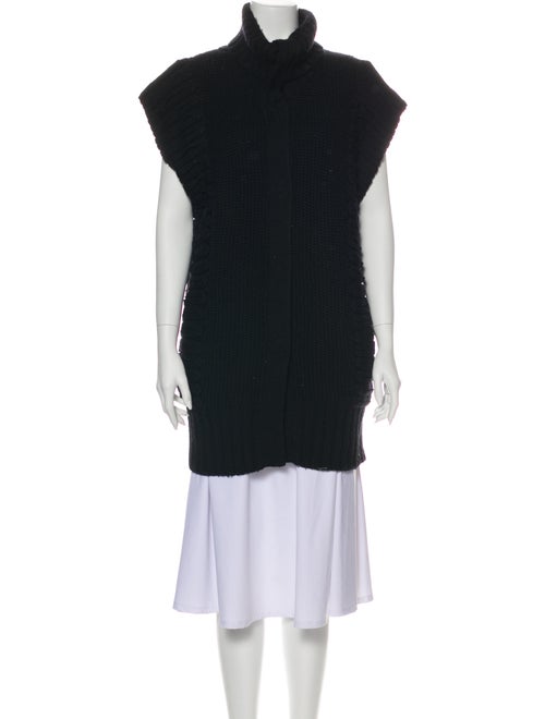 Temperley London Merino Wool Turtleneck Sweater Wo