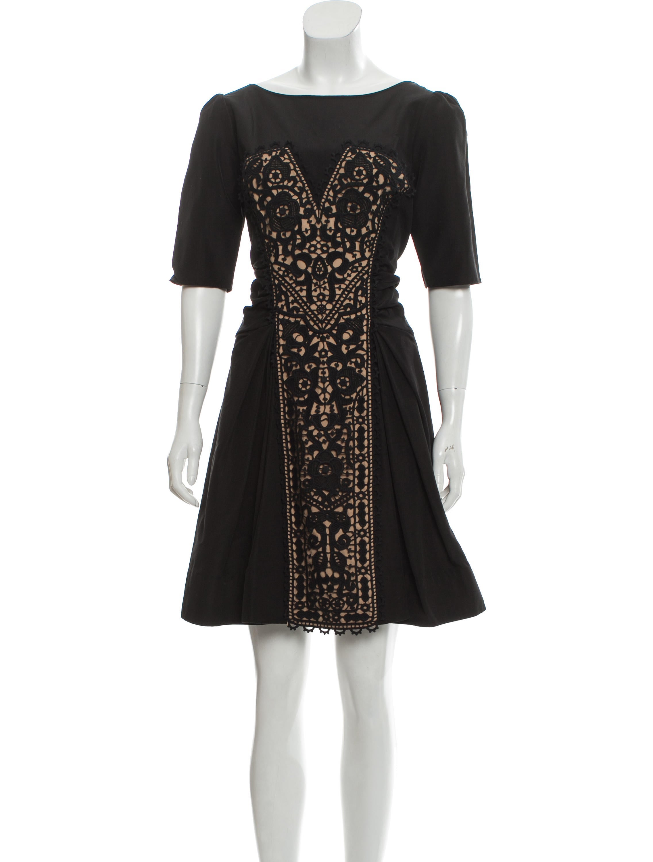 Temperley London Embroidered Mini Dress