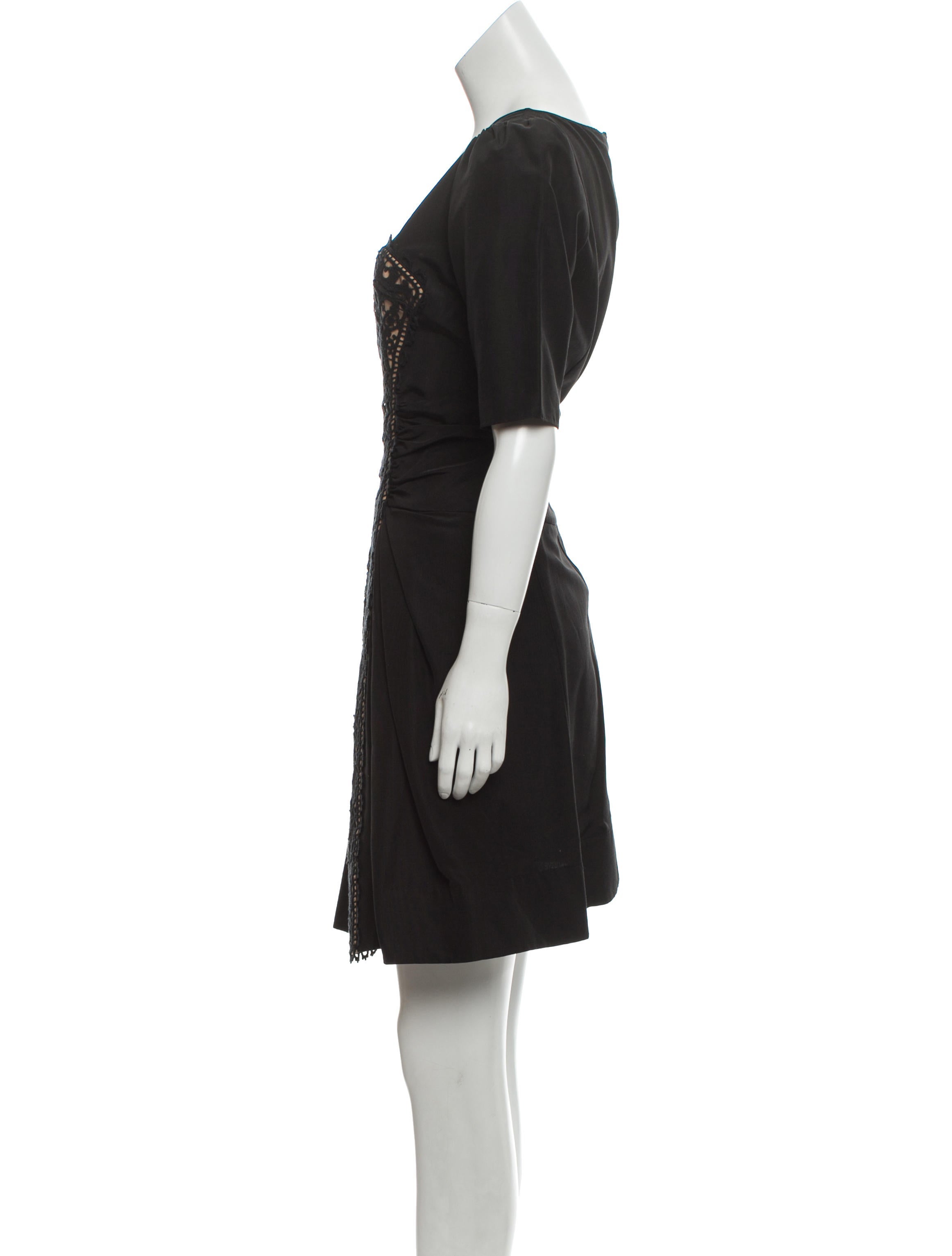 Temperley London Embroidered Mini Dress