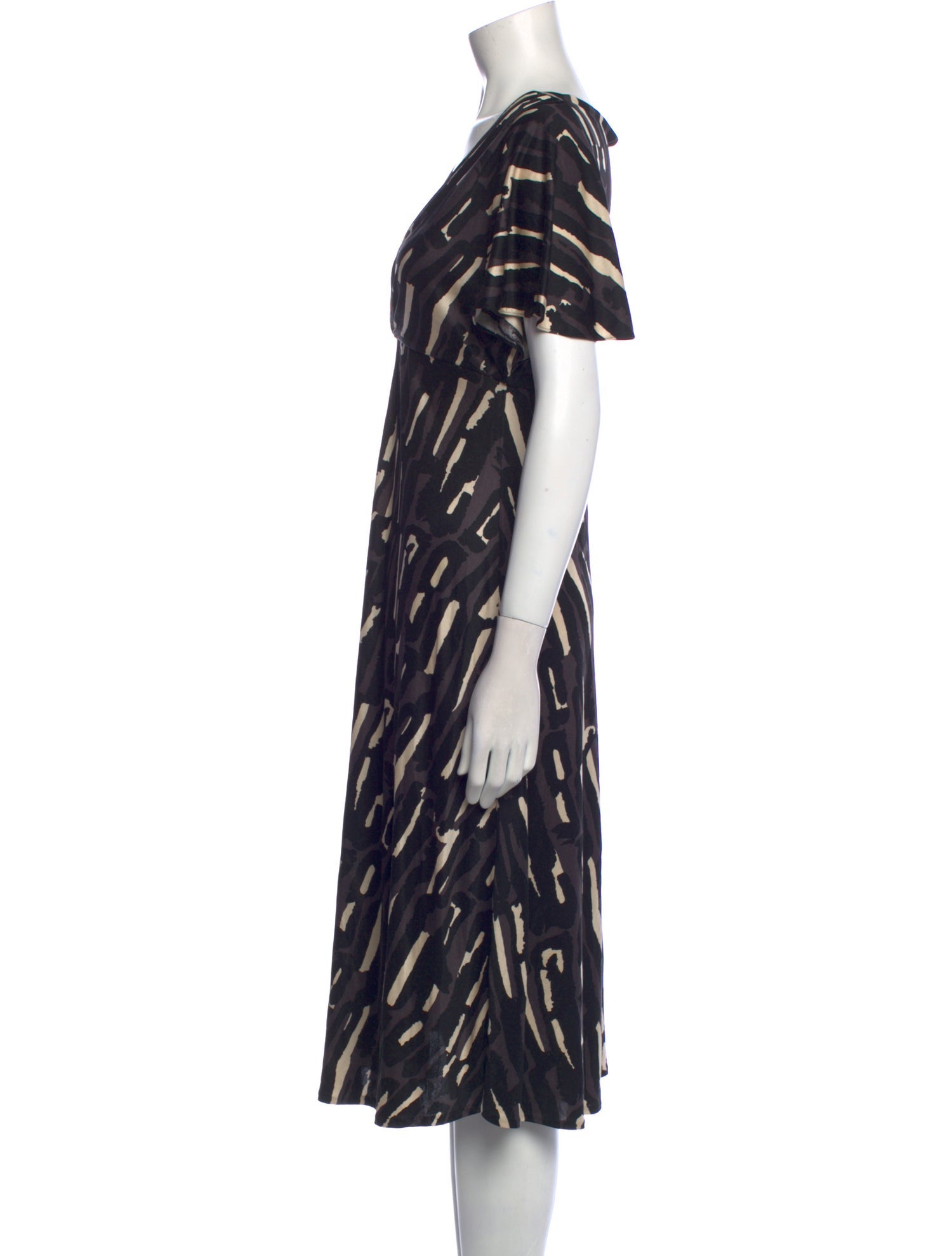 Temperley London Silk Midi Length Dress