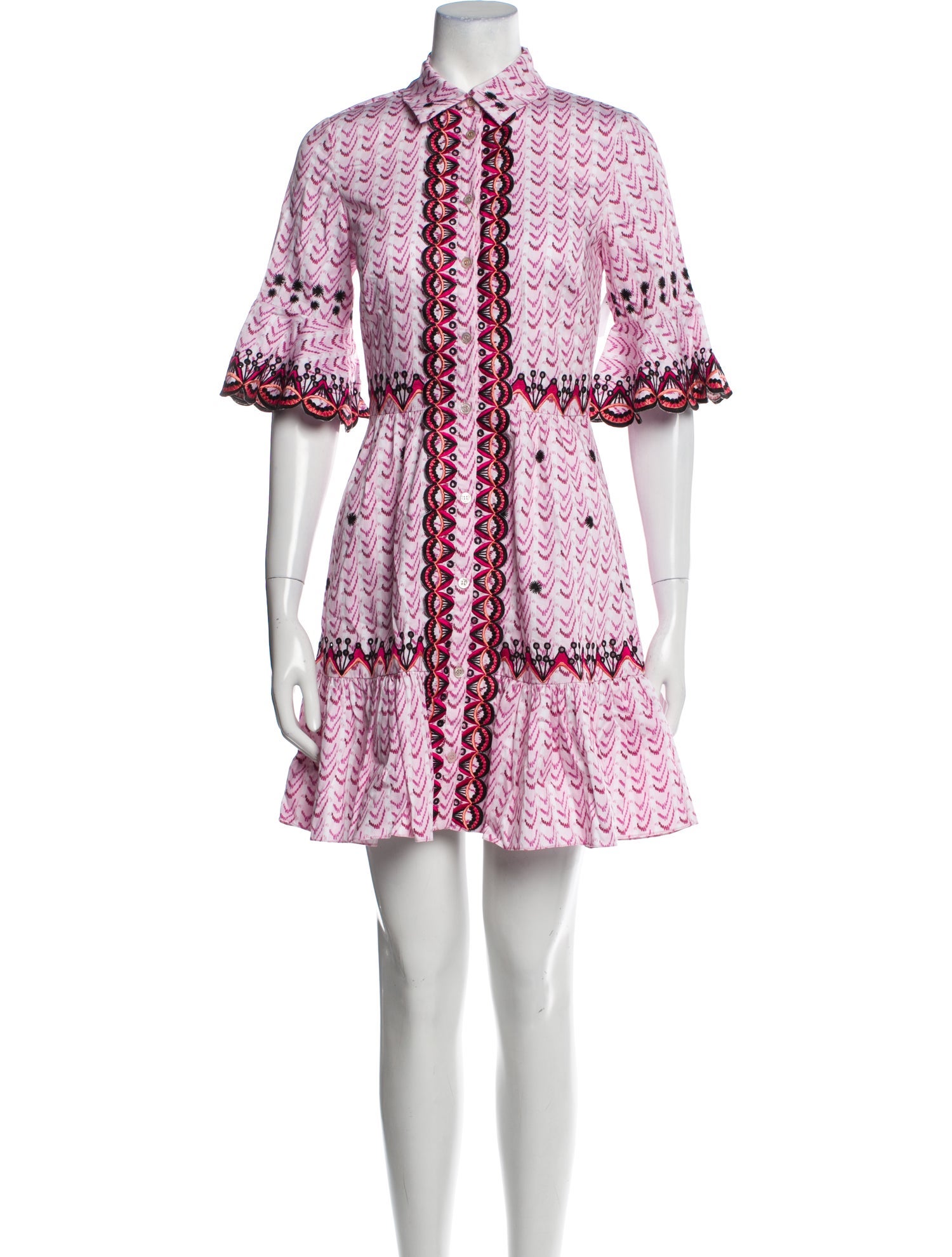 Temperley London Printed Mini Dress w/ Tags