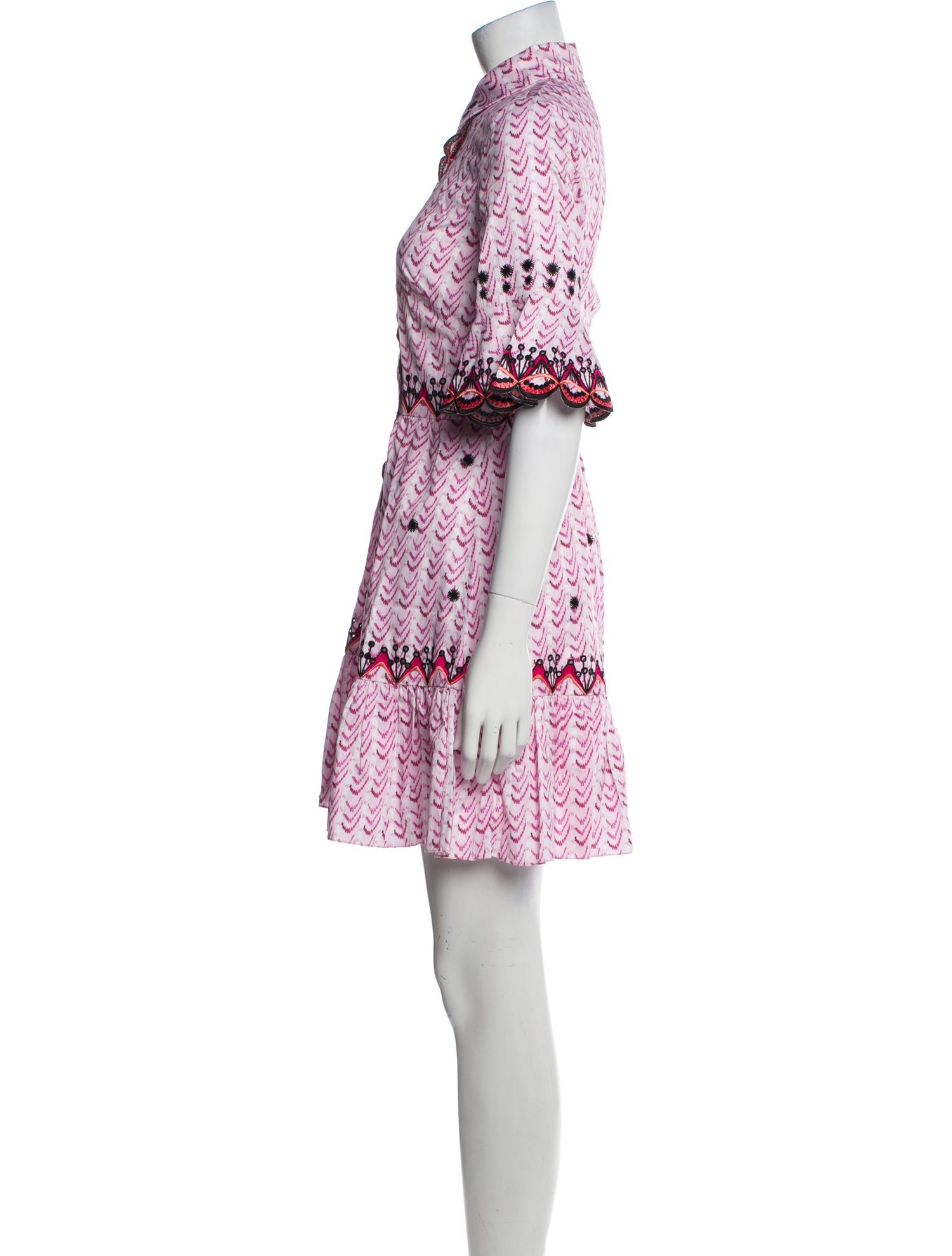 Temperley London Printed Mini Dress w/ Tags