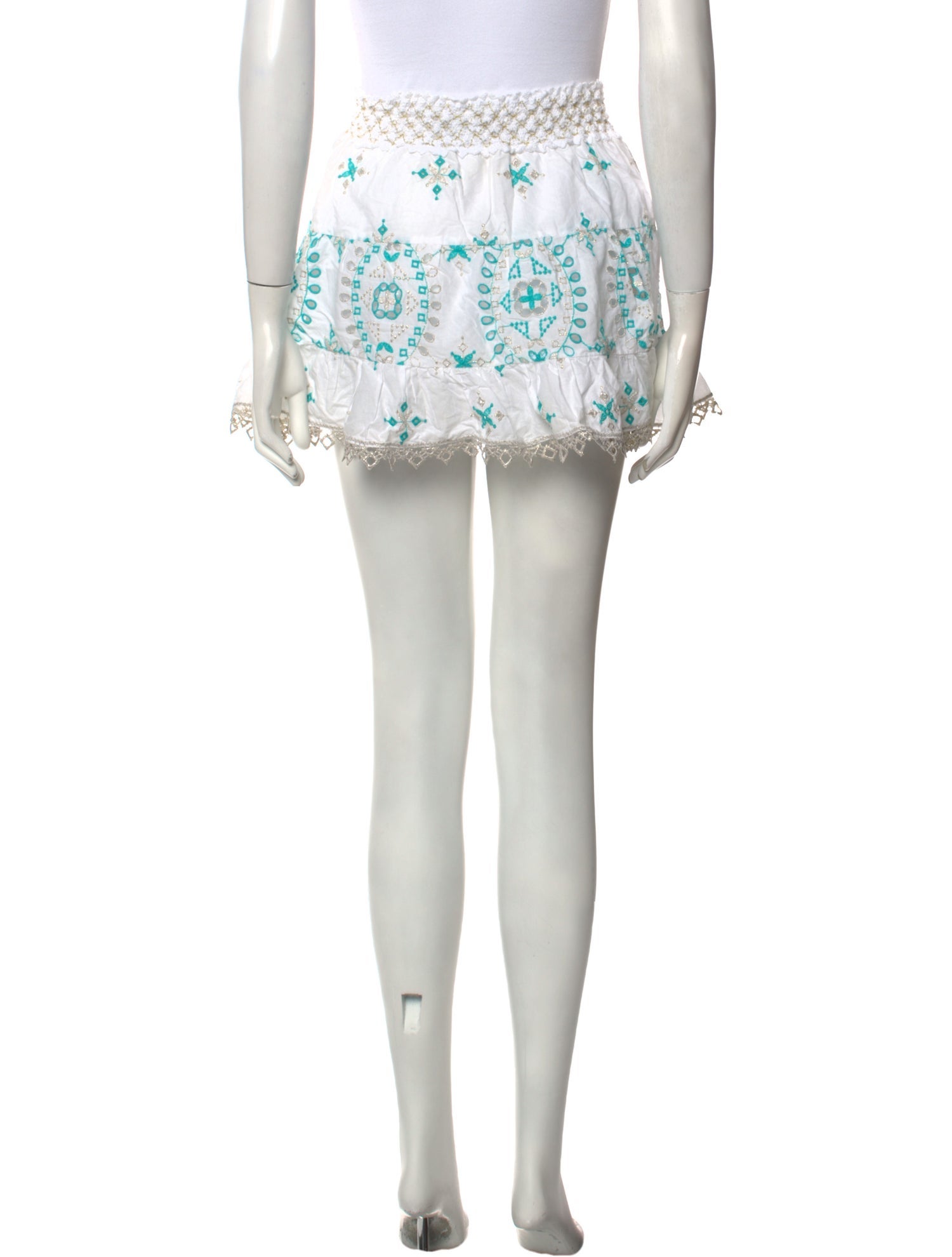 Temperley London Patterned Mini Skirt