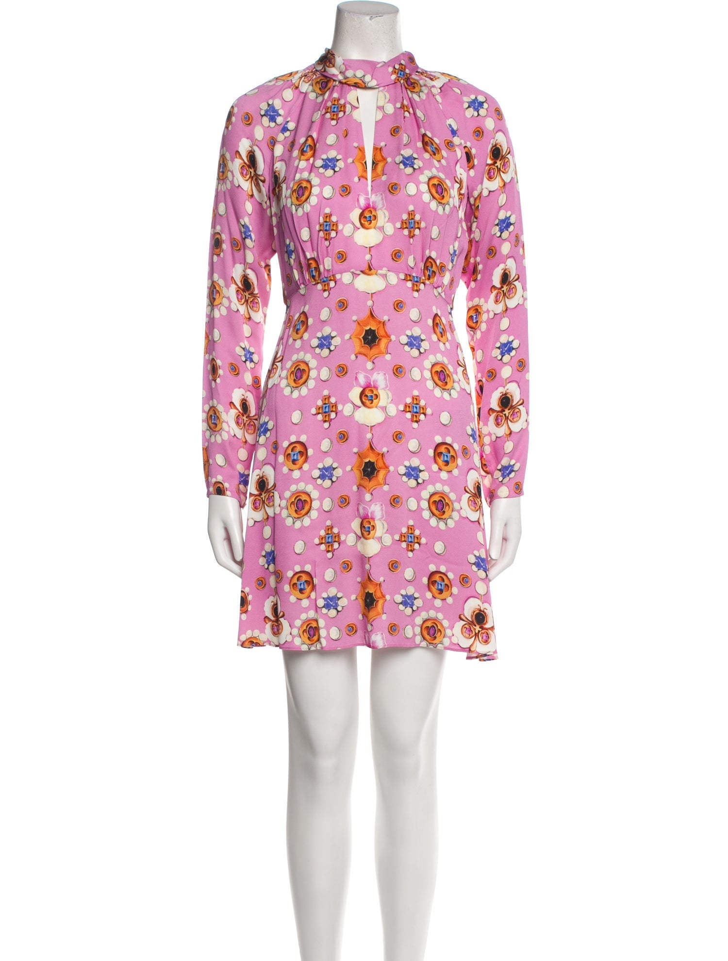 Temperley London Floral Print Mini Dress w/ Tags