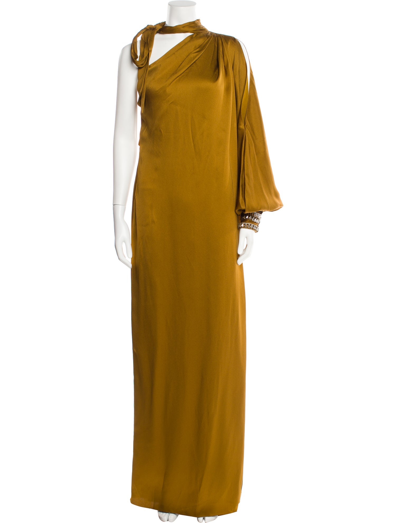 Temperley London Cowl Neck Long Dress