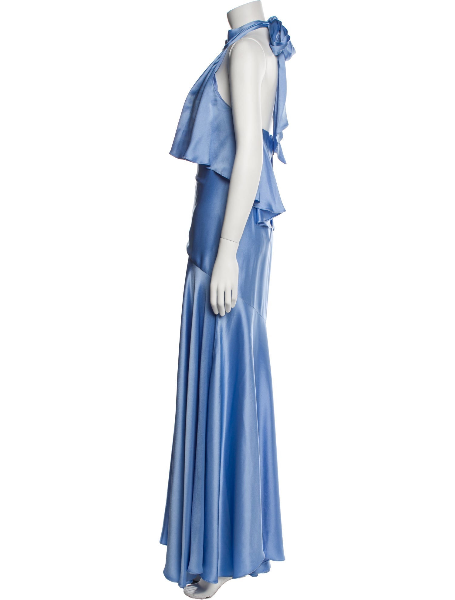 Temperley London Halterneck Long Dress
