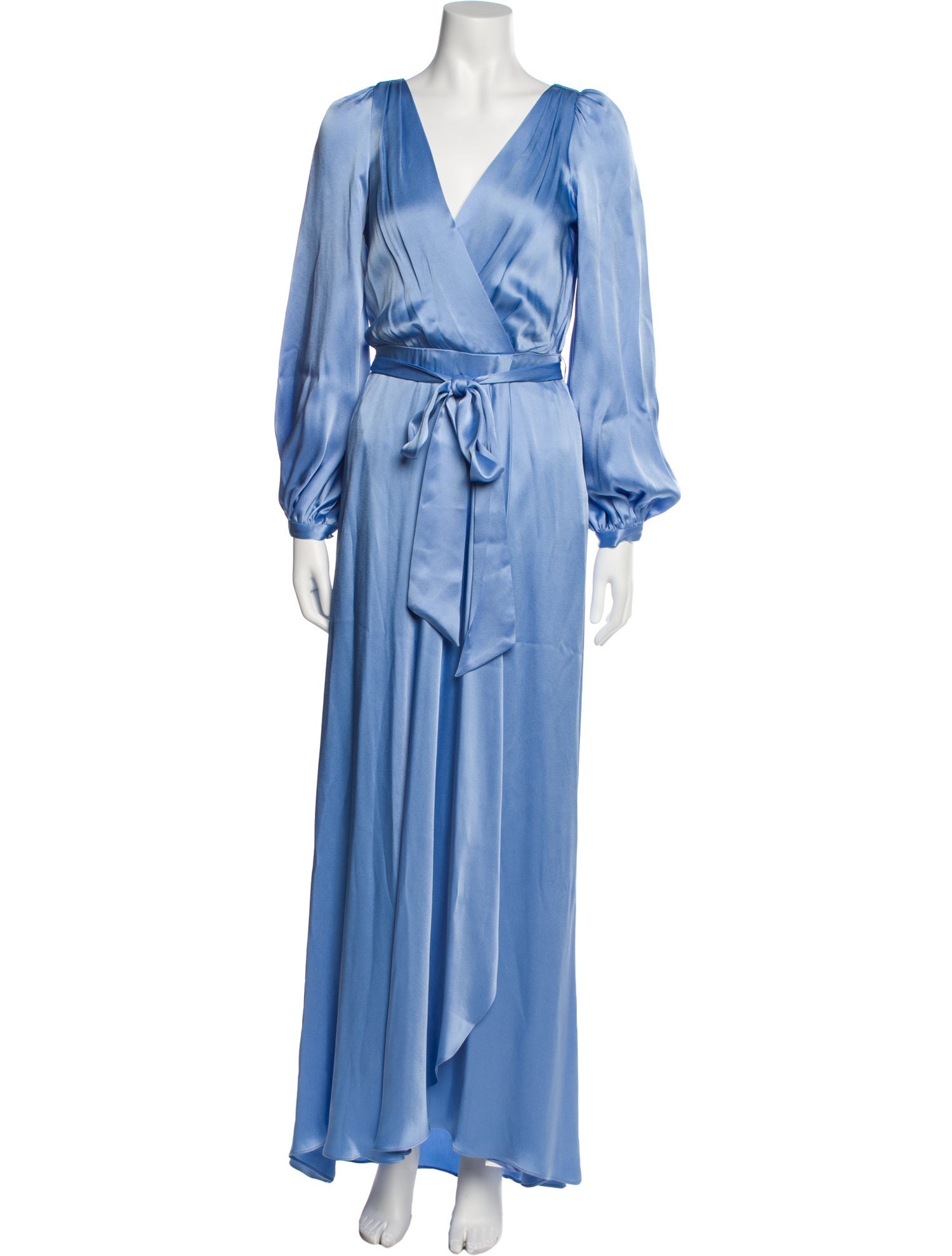 Temperley London V-Neck Long Dress