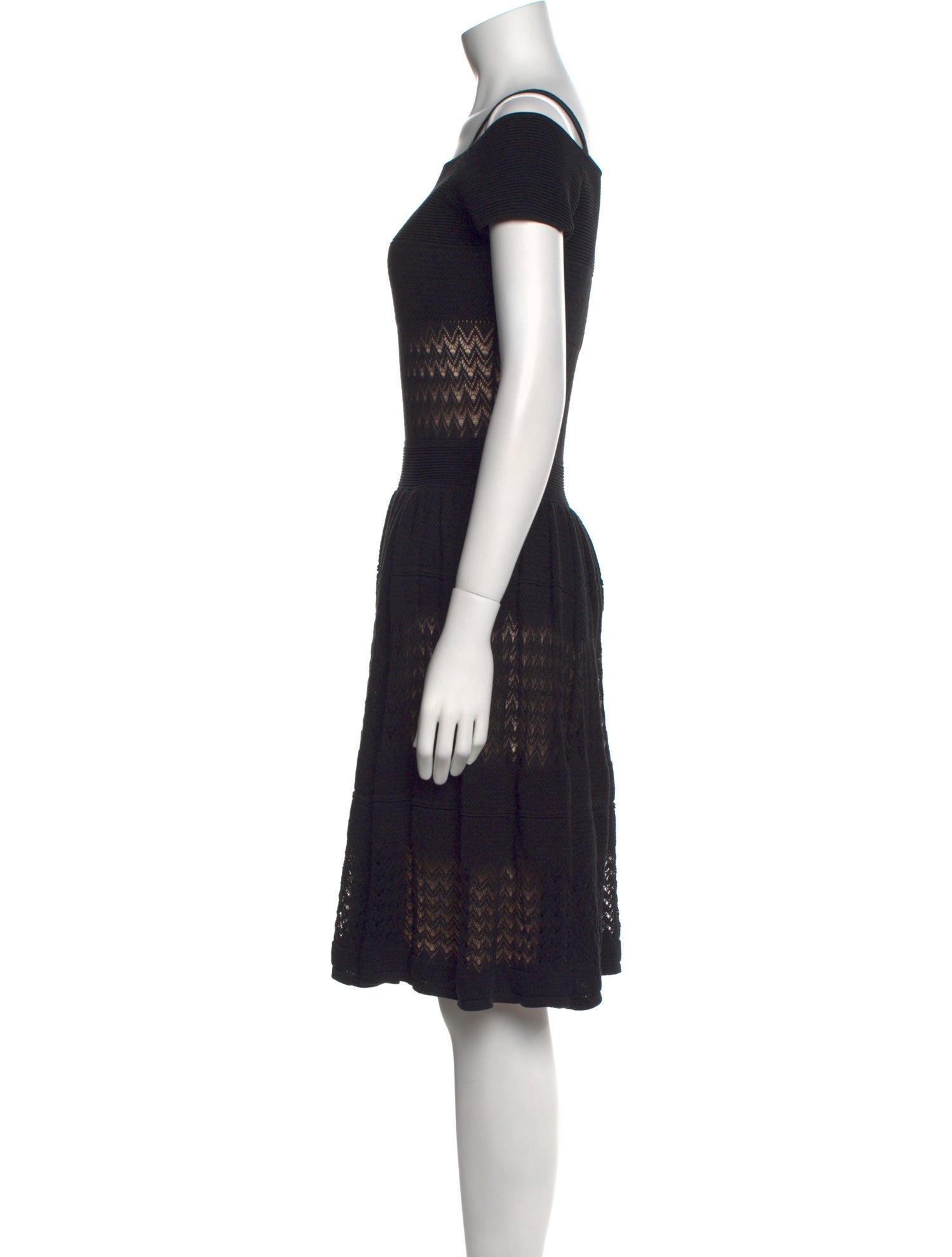 Temperley London Printed Knee-Length Dress