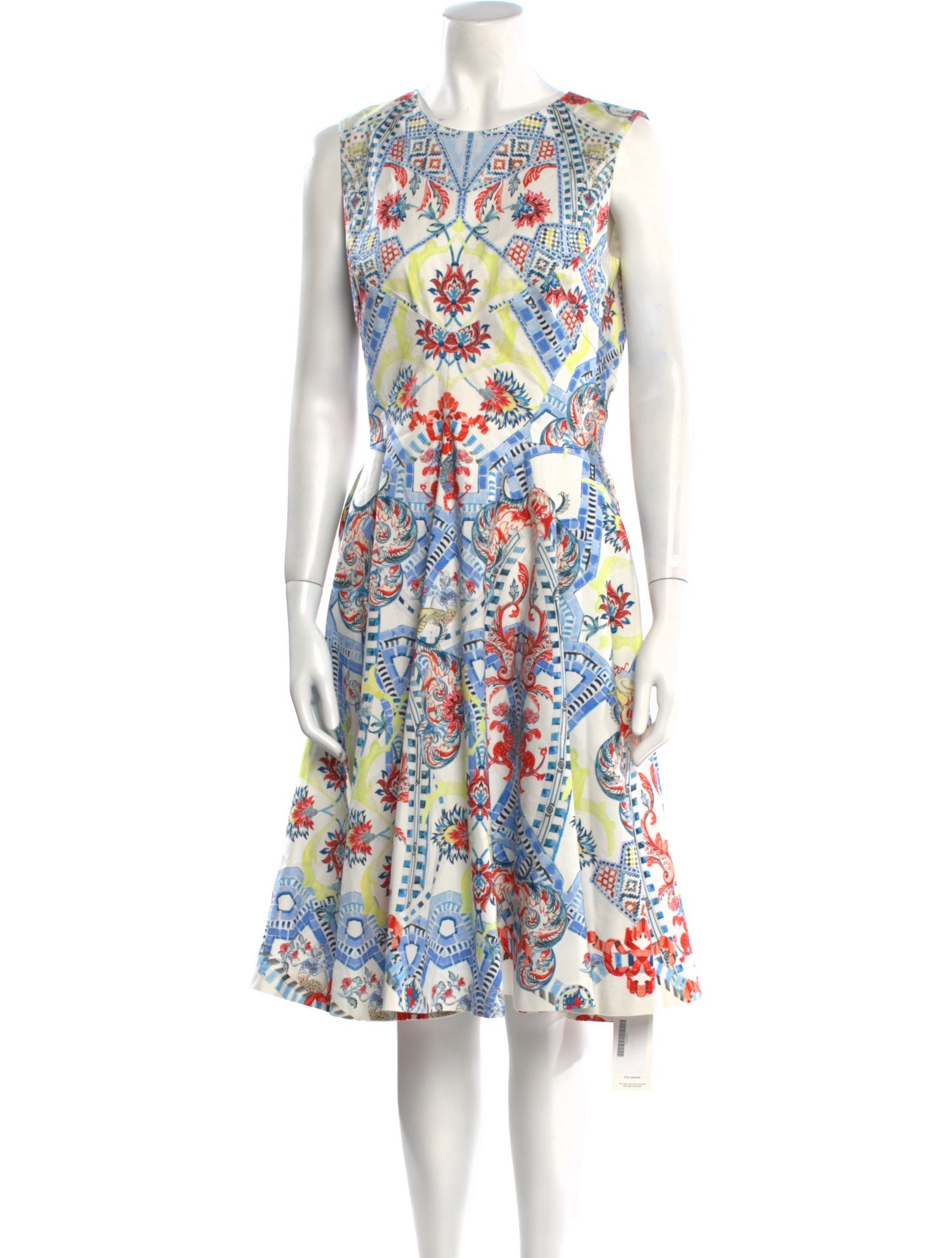 Temperley London Printed Midi Length Dress