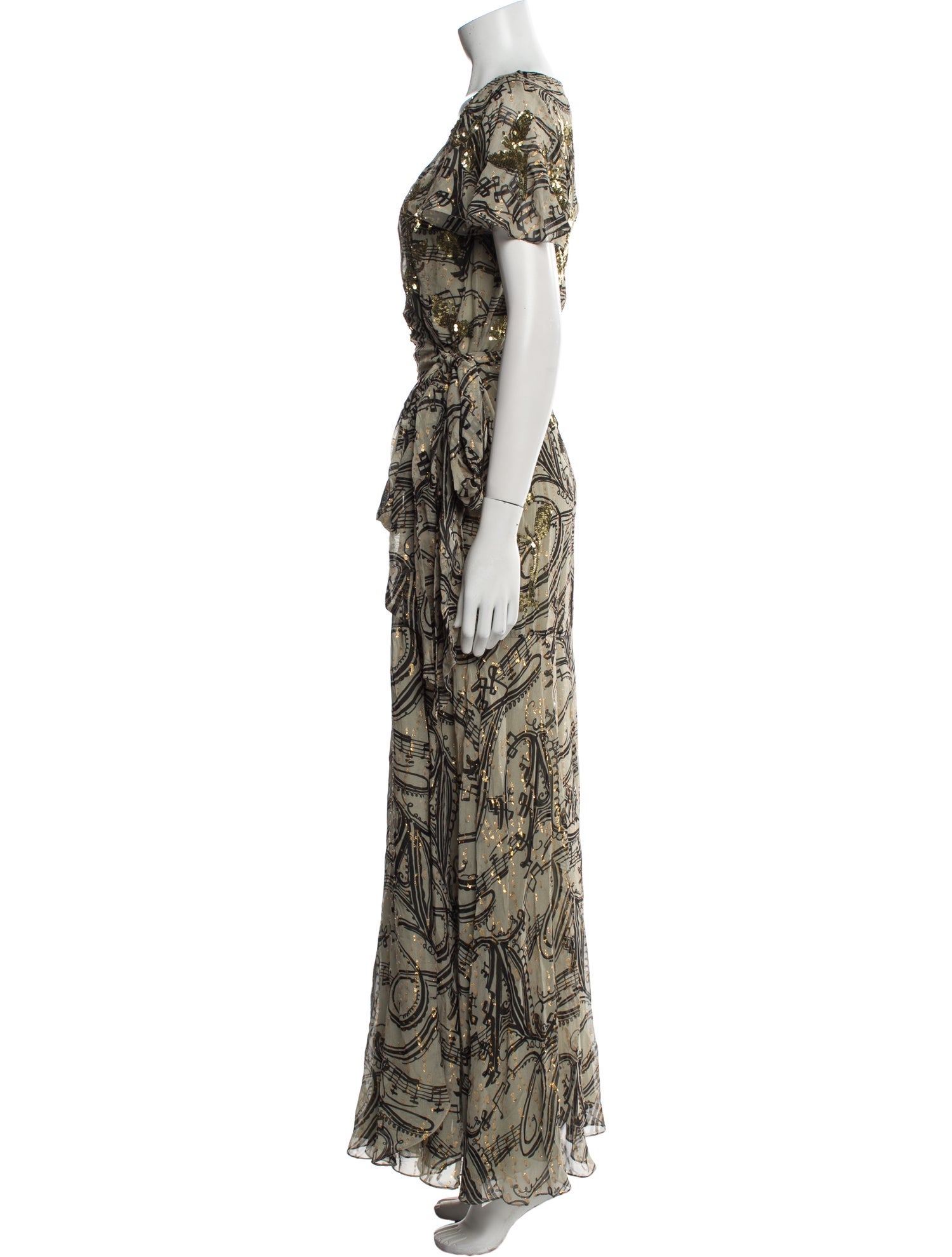 Temperley London Silk Long Dress