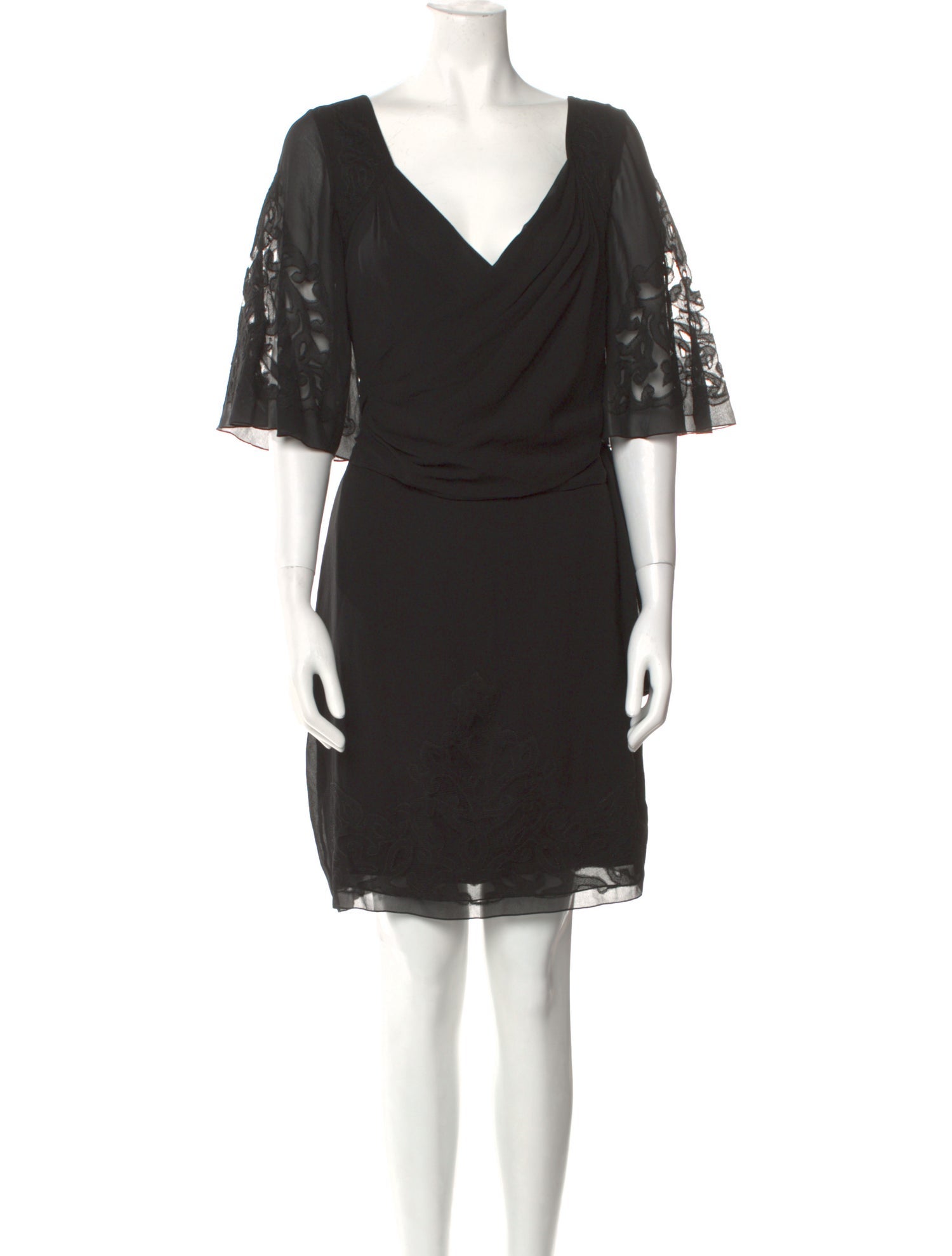 Temperley London Silk Knee-Length Dress