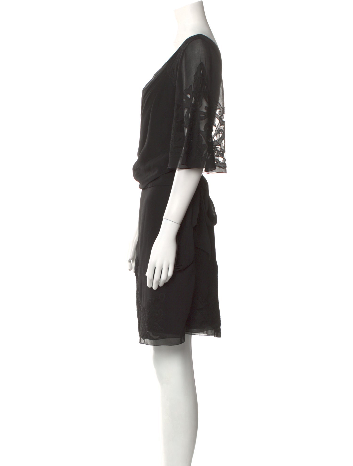 Temperley London Silk Knee-Length Dress