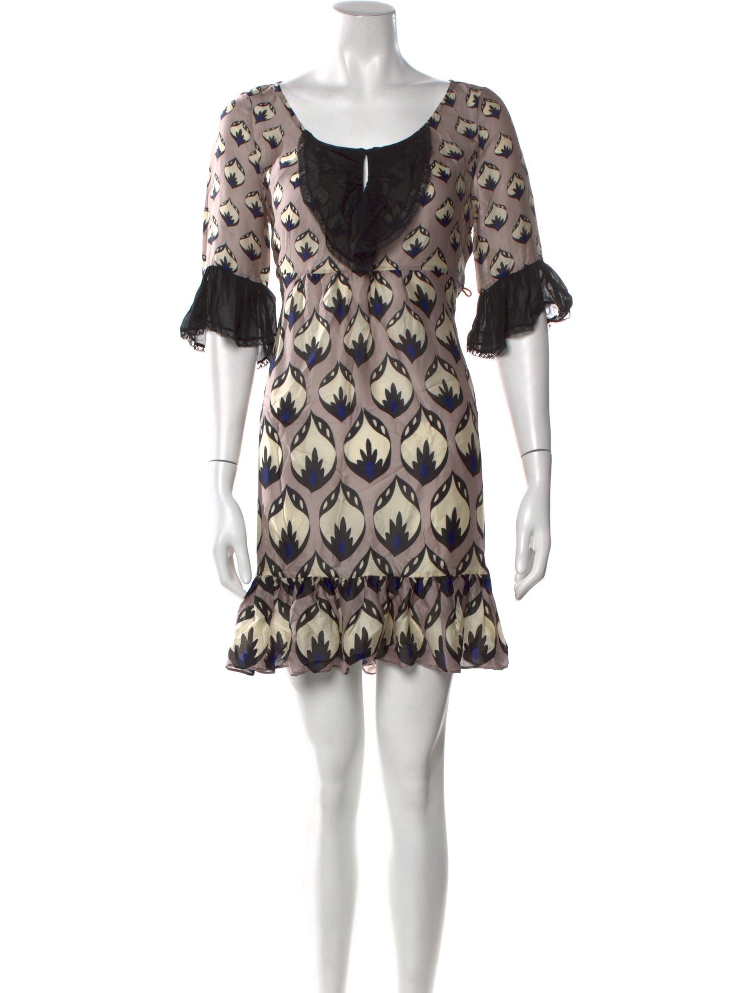 Temperley London Silk Mini Dress