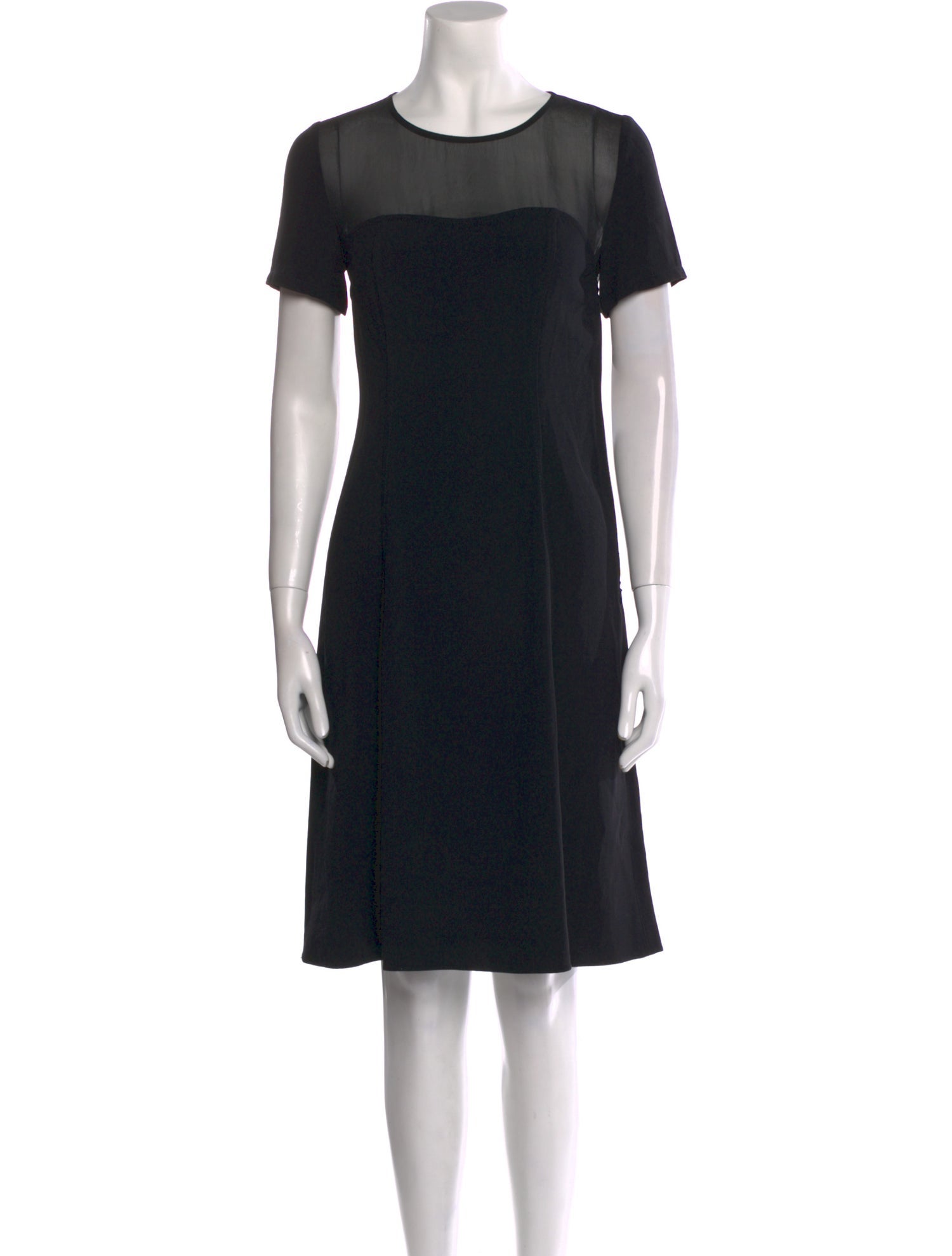 Temperley London Crew Neck Knee-Length Dress
