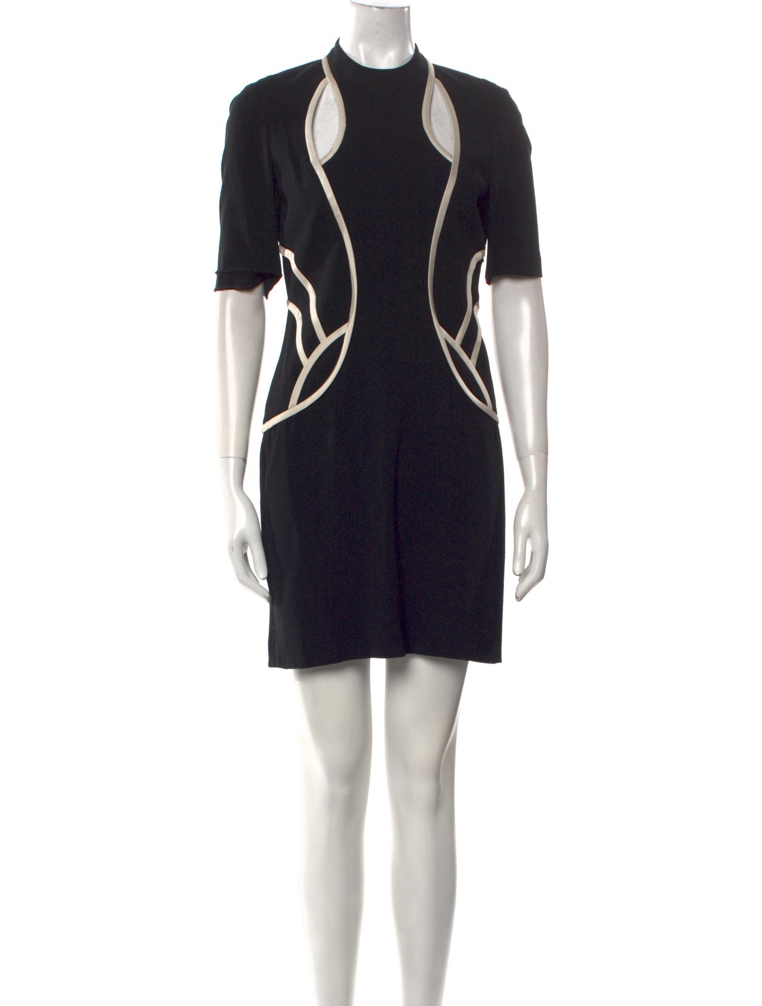 Temperley London Crew Neck Mini Dress