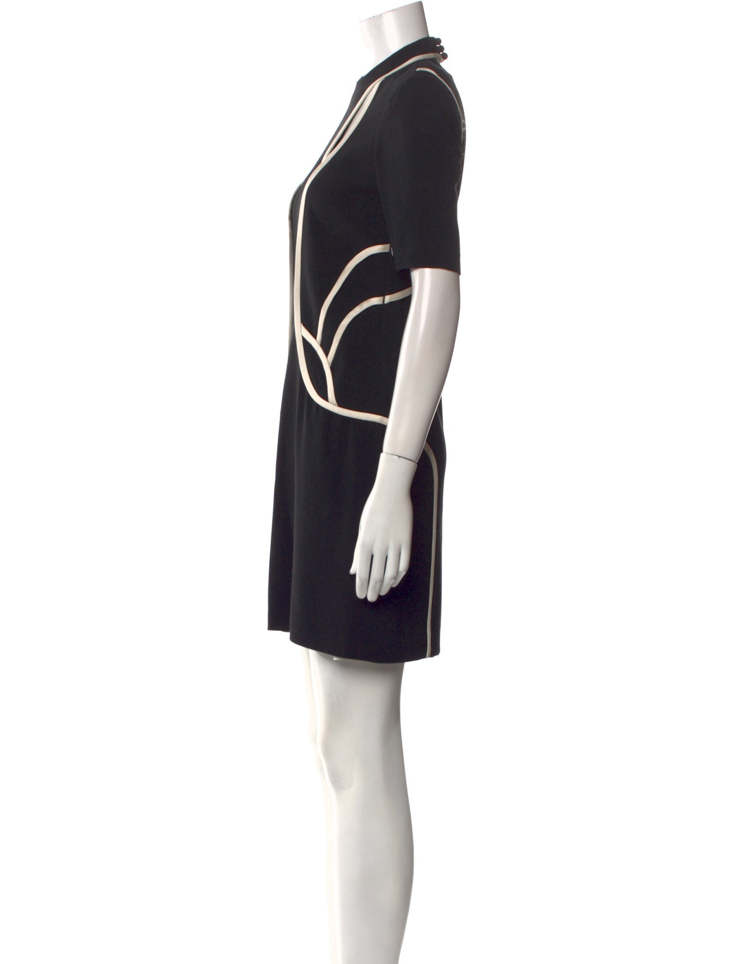 Temperley London Crew Neck Mini Dress