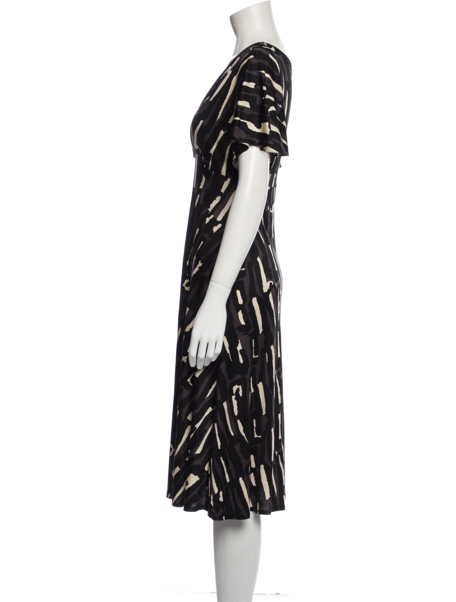 Temperley London Silk Midi Length Dress