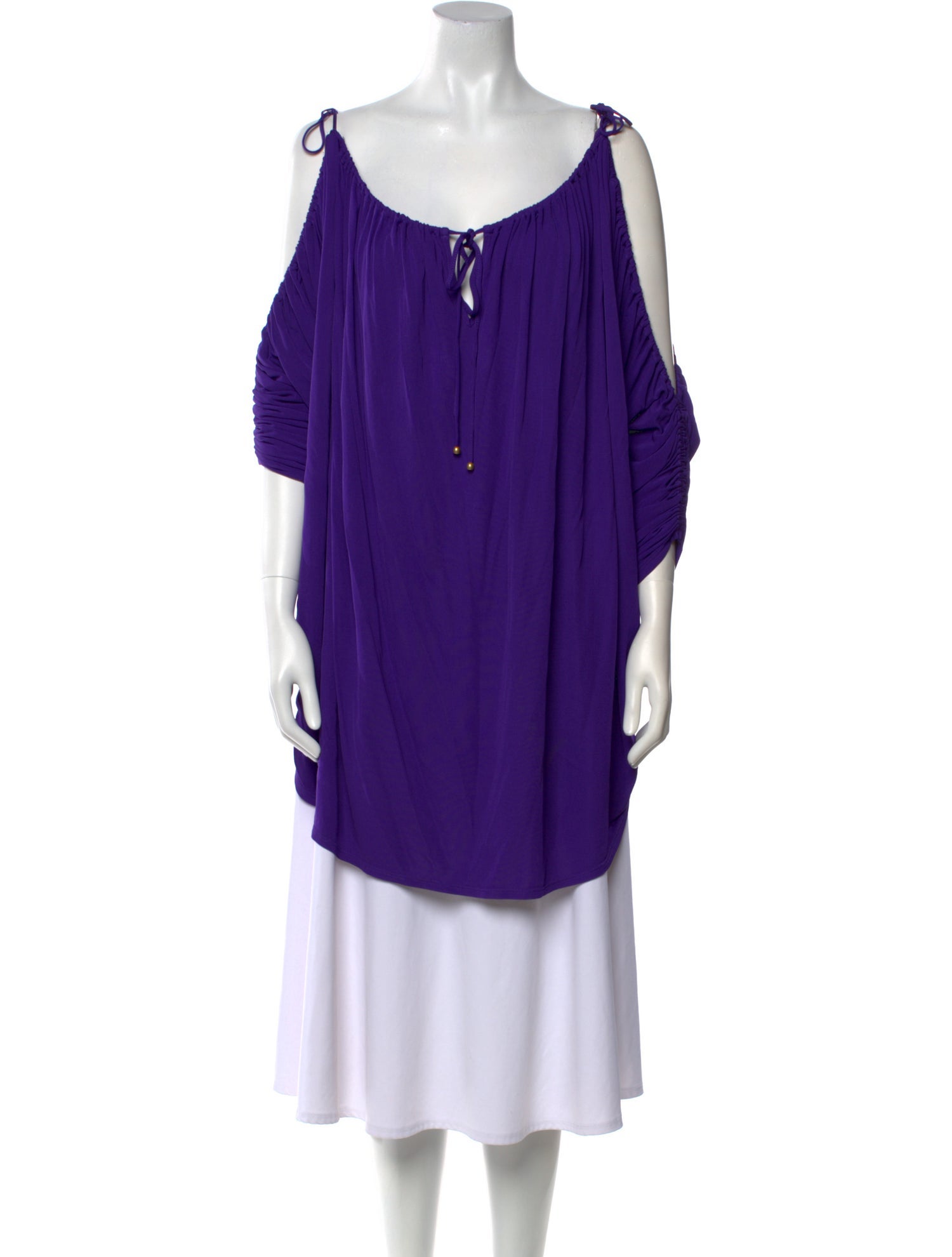 Temperley London Silk Scoop Neck Tunic